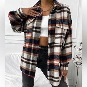Plaid Flannel Shacket
